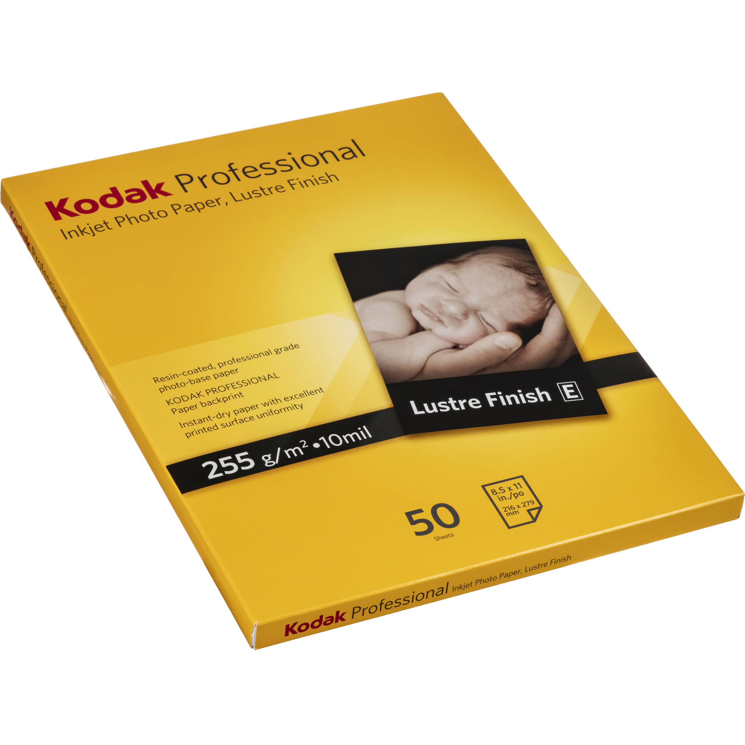Kodak Professional Inkjet Luster Photo Paper (8.5 x 11", 50 Sheets)