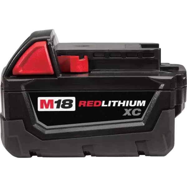 Milwaukee M18 18-Volt Lithium-Ion Cordless 4-1/2 in. Cut-Off Grinder Kit with (2) 3.0Ah Batteries, Charger, Tool Bag