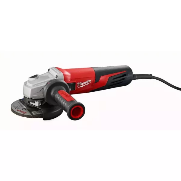 Milwaukee 13 Amp 5 in. Small Angle Grinder with Dial Speed