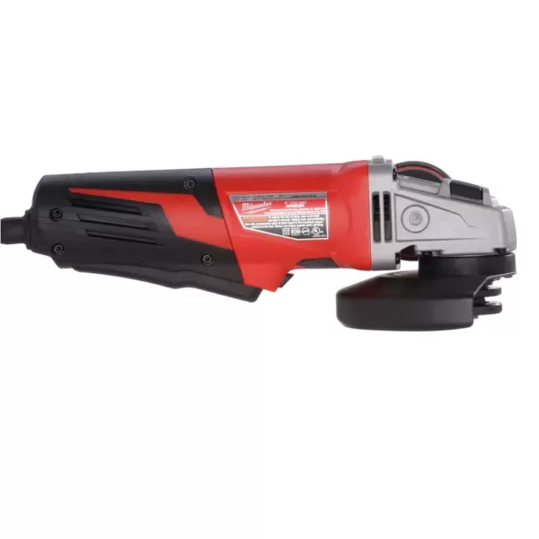 Milwaukee 13 Amp 6 in. Small Angle Grinder with Paddle Switch
