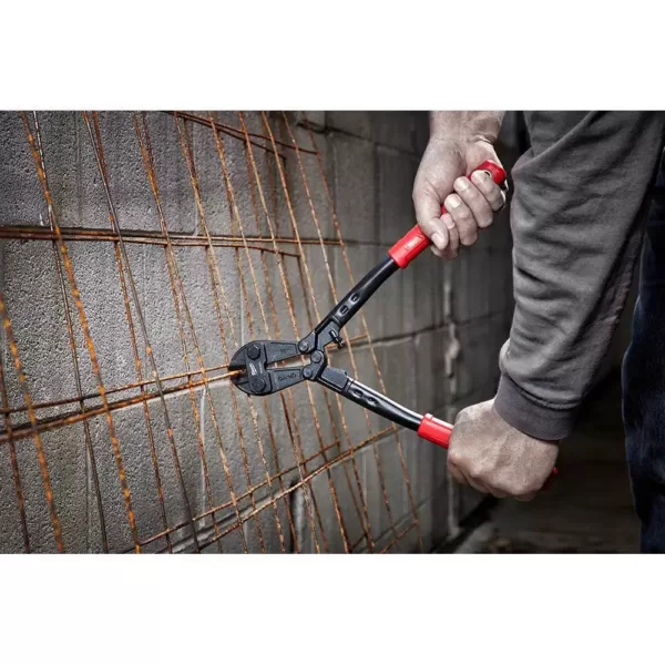 Milwaukee 30 in. Bolt Cutter with 1/2 in. Max Cut Capacity W/ 18 in. Bolt Cutter with 3/8 in. Maximum Cut Capacity