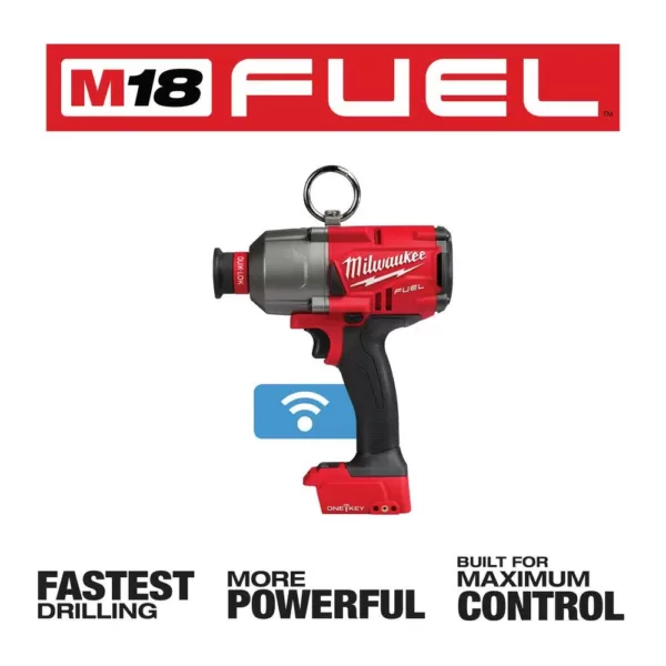Milwaukee M18 FUEL ONE-KEY 18-Volt Lithium-Ion Brushless Cordless 7/16 in. Hex High Torque Impact Wrench (Tool-Only)