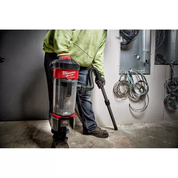 Milwaukee M18 FUEL 18-Volt Lithium-Ion Brushless Cordless Jig Saw and 3-in-1 Backpack Vacuum with (2) 6.0Ah Batteries