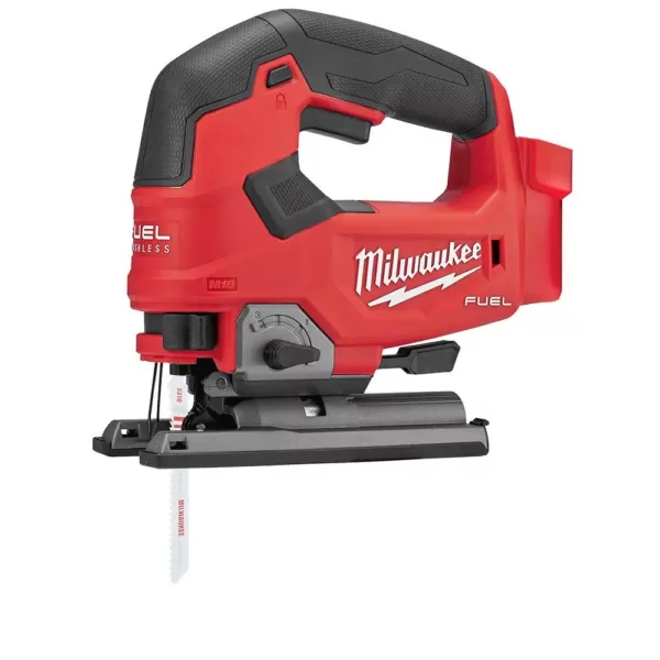 Milwaukee M18 FUEL 18-Volt Lithium-Ion Brushless Cordless Jig Saw and Band Saw with (2) 6.0Ah Batteries