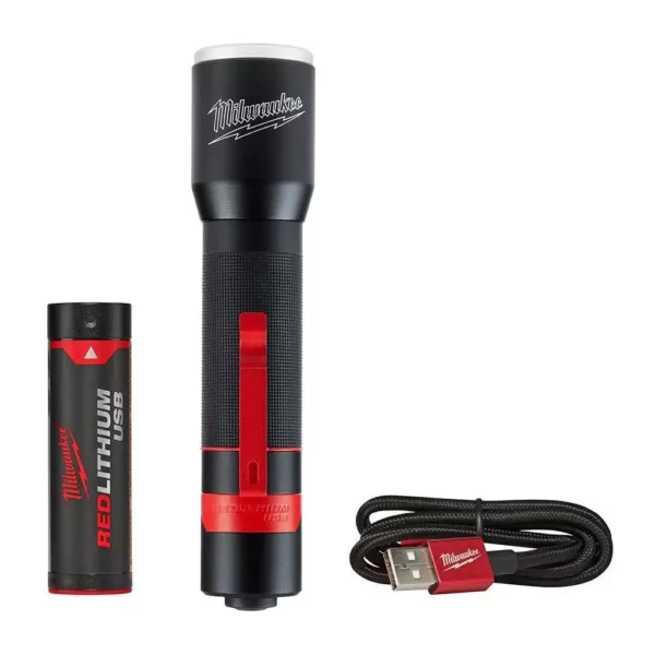 Milwaukee 72 in. Redstick Digital Box Level with Pin-Point Measurement Technology W/ 700 Lumens LED Rechargeable Flashlight