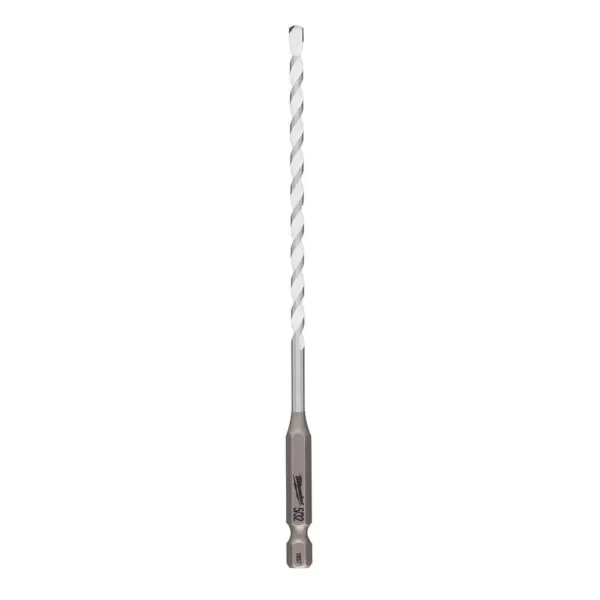 Milwaukee 5/32 in. x 4 in. x 6 in. SHOCKWAVE Carbide Multi-Material Drill Bit