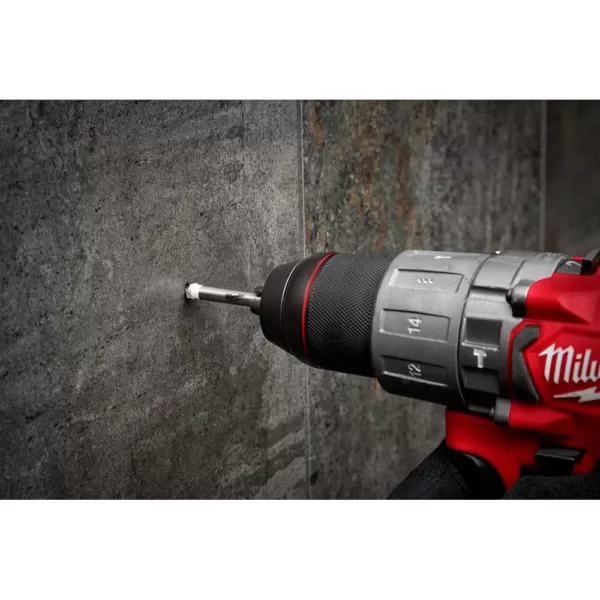 Milwaukee 1/8 in. Carbide Tipped Drill Bit for Drilling Natural Stone, Granite, Slate, Ceramic and Glass Tiles