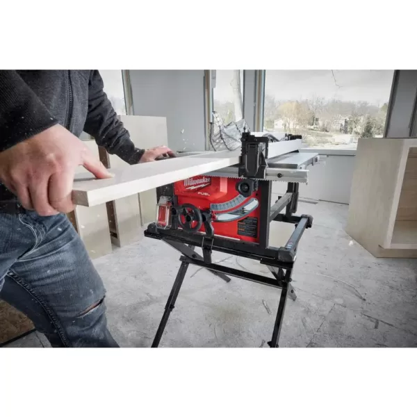 Milwaukee M18 FUEL ONE-KEY 18-Volt Lithium-Ion Brushless Cordless 8-1/4 in. Table Saw Kit with (1) 12.0Ah Battery and Stand