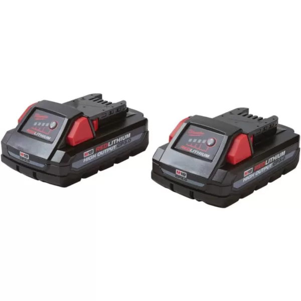 Milwaukee M18 18-Volt Lithium-Ion HIGH OUTPUT CP 3.0 Ah Battery Pack (4-Pack)