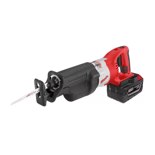 Milwaukee M28 28-Volt Lithium-Ion Cordless Combo Kit (4-Tool) with (2) 3.0Ah Batteries, (1) Charger, (1) Tool Bag