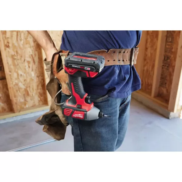 Milwaukee M18 18-Volt Lithium-Ion Cordless Drill Driver/Impact Driver Combo Kit (2-Tool) w/(2) 1.5Ah Batteries, Charger, Tool Bag