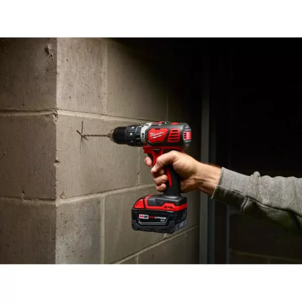 Milwaukee M18 18-Volt Lithium-Ion Cordless Combo Tool Kit (4-Tool) w/ 4-1/2 in. Cut-Off/Grinder and Multi-Tool