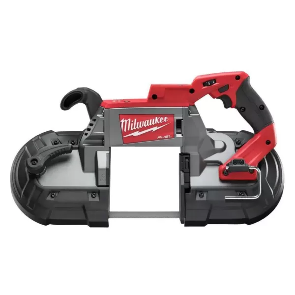 Milwaukee M18 18-Volt Lithium-Ion Brushless Cordless Hammer Drill/Impact/Band Saw Combo Kit (3-Tool) with 4-Batteries