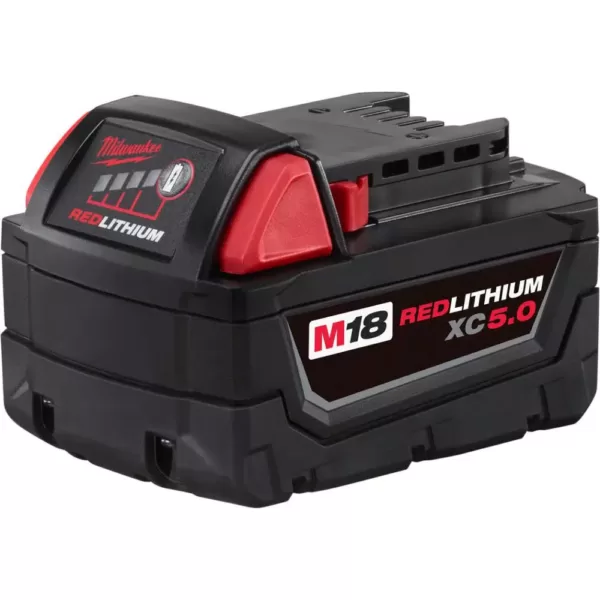 Milwaukee M18 FUEL 18-Volt Lithium-Ion Brushless Cordless Hammer Drill/ Grease Gun/Impact Driver Combo Kit (3-Tool)