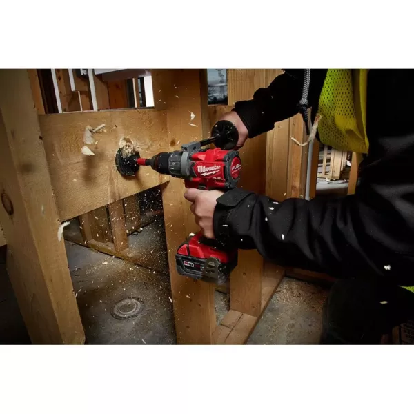 Milwaukee M18 FUEL 18-Volt Lithium-Ion Brushless Cordless Hammer Drill/ 3/4 in. Impact Wrench/ Impact Driver Combo Kit (3-Tool)