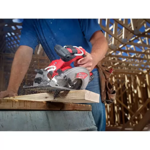 Milwaukee M18 FUEL 18-Volt Lithium-Ion Brushless Cordless Combo Kit (5-Tool) with Bonus XC 8.0Ah HIGH OUTPUT Battery