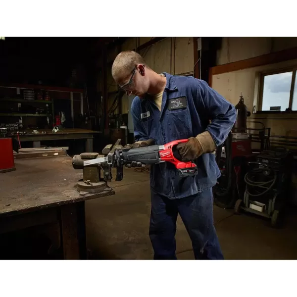 Milwaukee SAWZALL Metal Cutting Bi-Metal Reciprocating Blade Set W/SHOCKWAVE Impact Duty Steel Driver Bit Set (61-Piece)