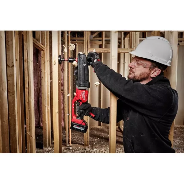 Milwaukee M18 FUEL 18-Volt Lithium-Ion Brushless Cordless GEN 2 SUPER HAWG 7/16 in. Right Angle Drill (Tool-Only)