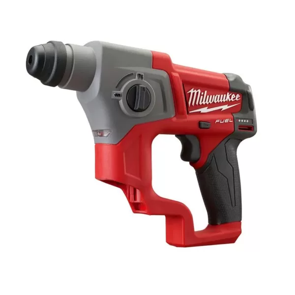 Milwaukee M12 FUEL 12-Volt Lithium-Ion 5/8 in. Brushless Cordless SDS-Plus Rotary Hammer (Tool-Only)