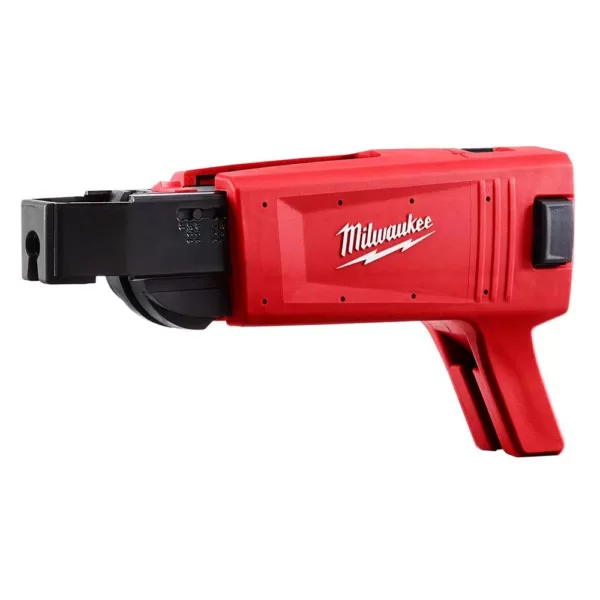 Milwaukee M18 FUEL 18-Volt Lithium-Ion Brushless Cordless Drywall Screw Gun XC Kit with Collated Screw Gun Attachment