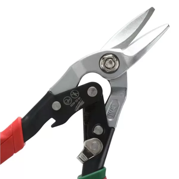 Milwaukee Left, Right, and Straight/Offset Aviation Snips Set (5-Piece)