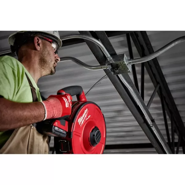 Milwaukee M18 FUEL Angler 200 ft. Non-Conductive Polyester Pulling Fish Tape Drum