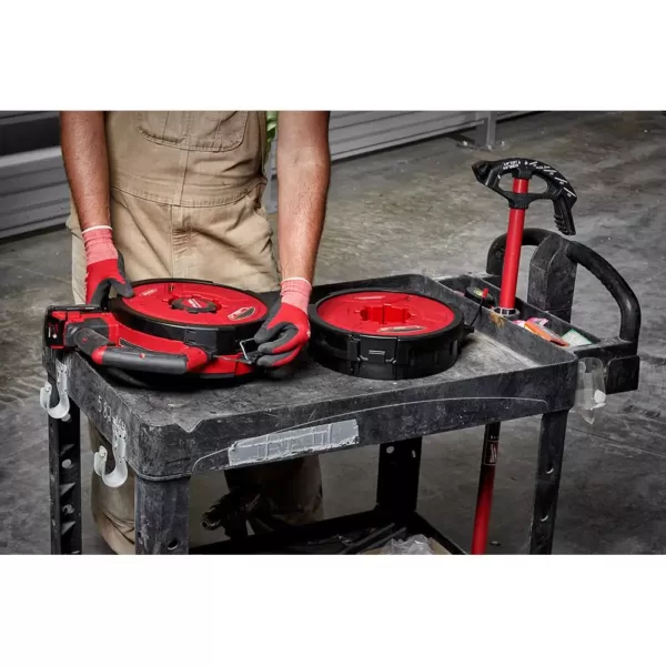 Milwaukee M18 FUEL Angler 200 ft. Non-Conductive Polyester Pulling Fish Tape Drum