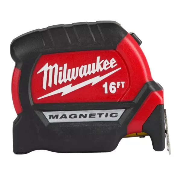 Milwaukee 16 ft. Premium Magnetic Tape Measure