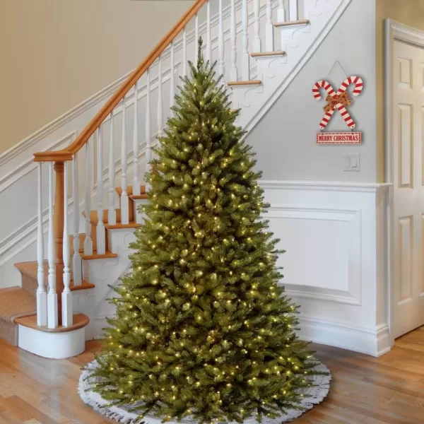 National Tree Company 7.5 ft. PowerConnect Kingswood Fir Artificial Christmas Tree with Dual Color LED Lights