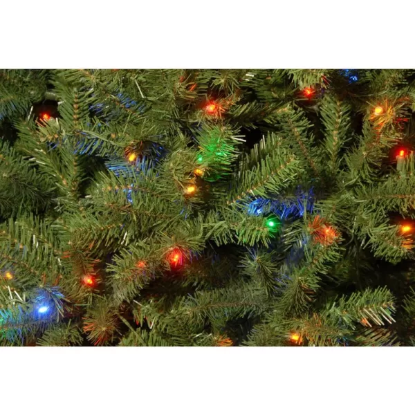 National Tree Company 7.5 ft. PowerConnect North Valley Spruce Artificial Christmas Tree with Dual Color LED Lights