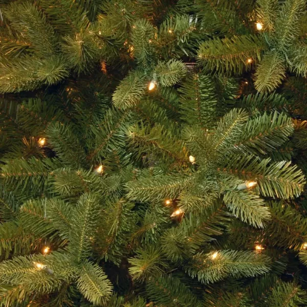 National Tree Company 10 ft. Downswept Douglas Fir Artificial Christmas Tree with Dual Color LED Lights