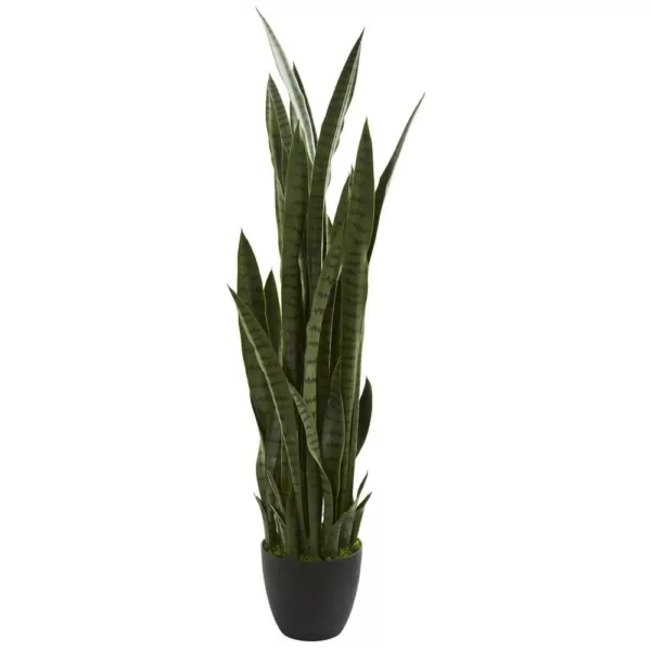 Nearly Natural Indoor 46 in. Sansevieria Artificial Plant