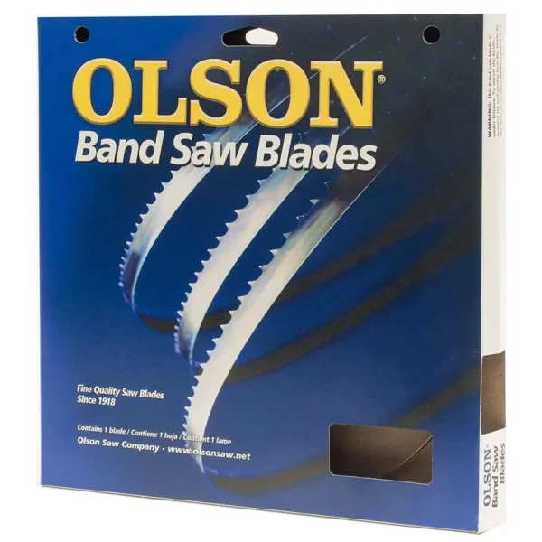 Olson Saw 80 in. x 3/16 in. with 10 TPI High Carbon Steel with Hardened Edges Band Saw Blade