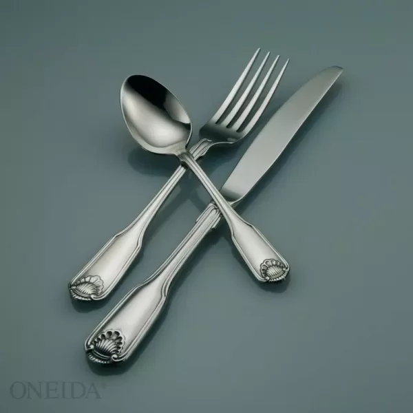 Oneida Classic Shell 18/10 Stainless Steel Dinner Knives (Set of 12)