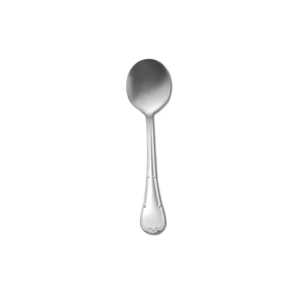 Oneida Titian 18/0 Stainless Steel Round Bowl Soup Spoons (Set of 12)