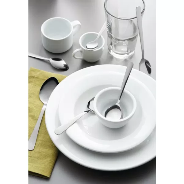 Oneida Windsor III 18/0 Stainless Steel Oval Bowl Soup/Dessert Spoons (Set of 36)