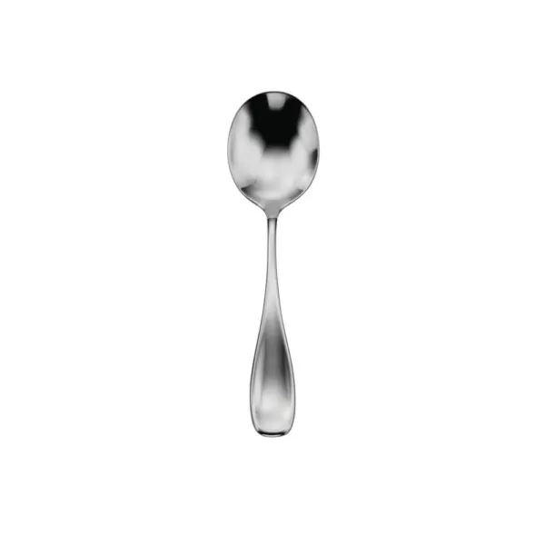 Oneida Voss II 18/0 Stainless Steel Round Bowl Soup Spoons (Set of 12)