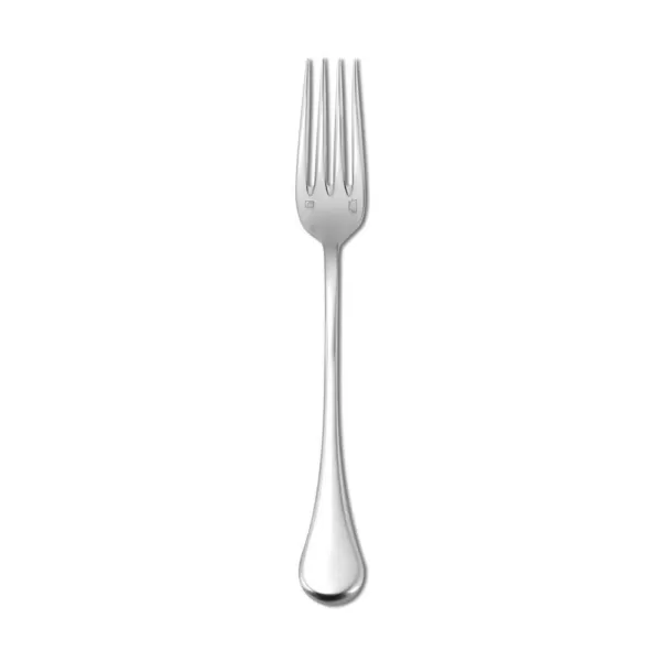Oneida Puccini 18/10 Stainless Steel Table Forks, European Size (Set of 12)