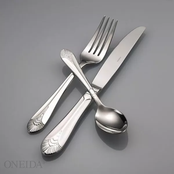 Oneida New York 18/10 Stainless Steel Dinner Forks (Set of 12)