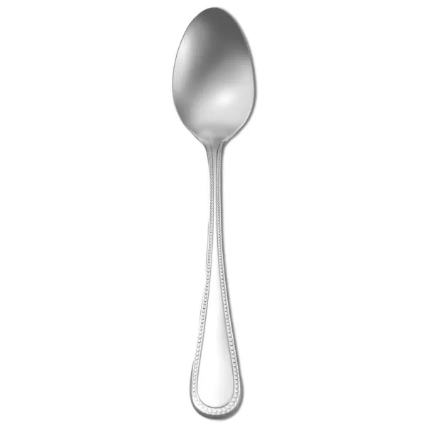 Oneida Pearl 18/10 Stainless Steel Oval Bowl Soup/Dessert Spoons (Set of 12)