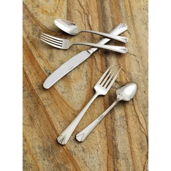 Oneida Deauville 18/10 Stainless Steel Iced Tea Spoons (Set of 12)