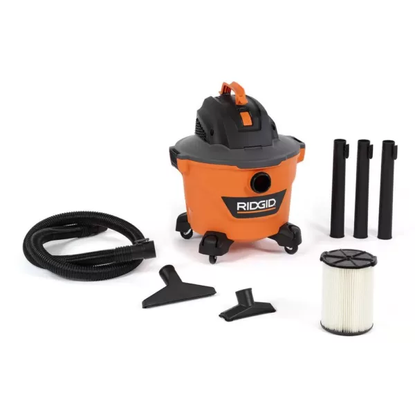 RIDGID 9 Gal. 4.25-Peak HP NXT Wet/Dry Shop Vacuum with Filter, Hose and Accessories