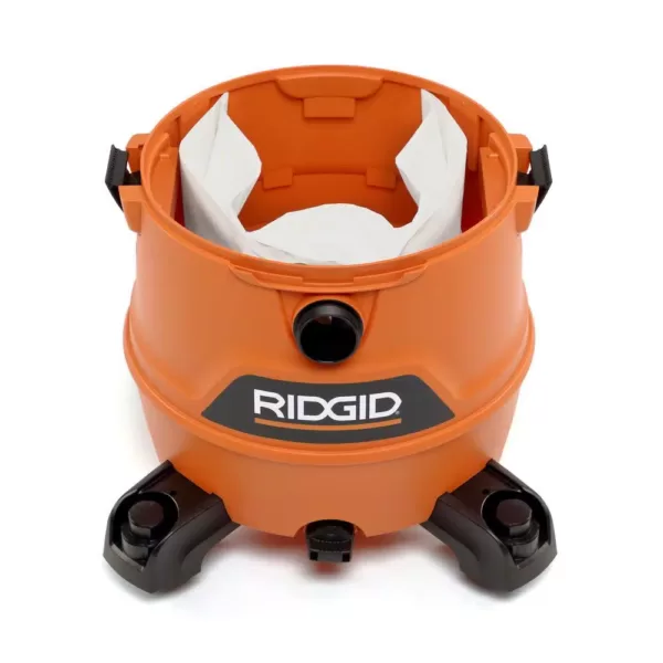 RIDGID 16 Gal. 6.5-Peak HP NXT Wet/Dry Shop Vacuum with Detachable Blower, Filter, 7 ft. Hose, 20 ft. Hose and Accessories