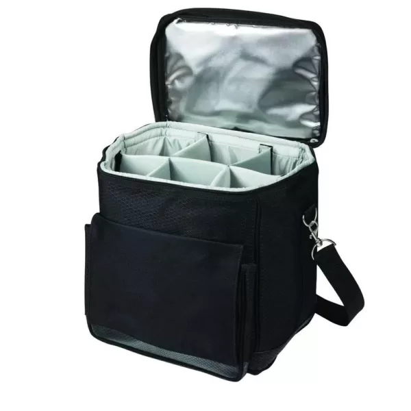Picnic Time Cellar Wine Tote/Cooler with Trolley
