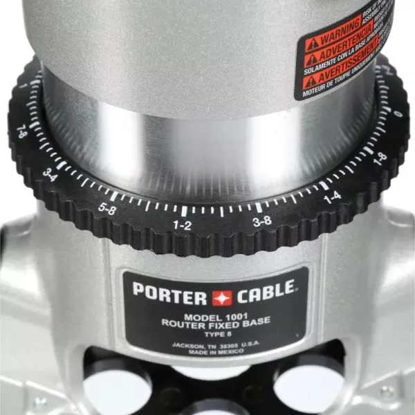 Porter-Cable 11 Amp Corded 1-3/4 Horsepower Fixed Base Router Kit