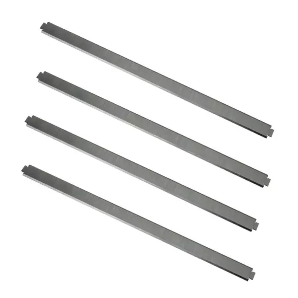 POWERTEC 13 in. HSS Replacement Planer Blades for Ridgid Planer TP1300, TP1301, TP1302, Replacement AC8630 - 2 Sets 4 Knives
