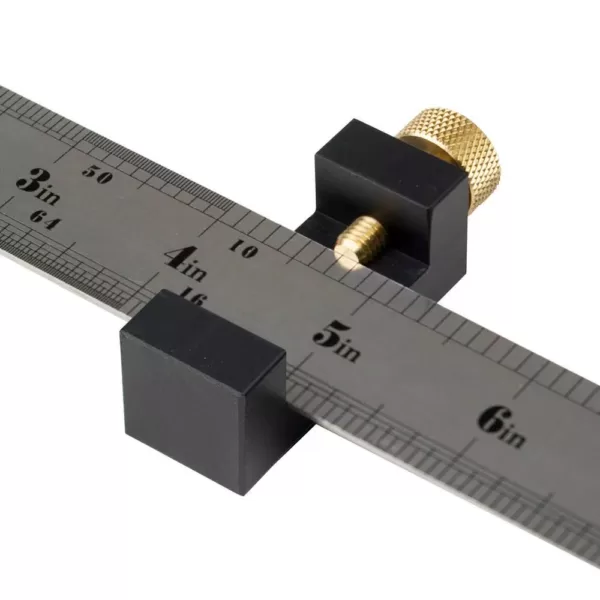POWERTEC Ruler Marking Guide for Width from 7/8 in. to 1-1/8 in.