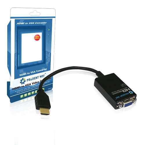 Prudent Way HDMI to VGA Video Converter with Audio