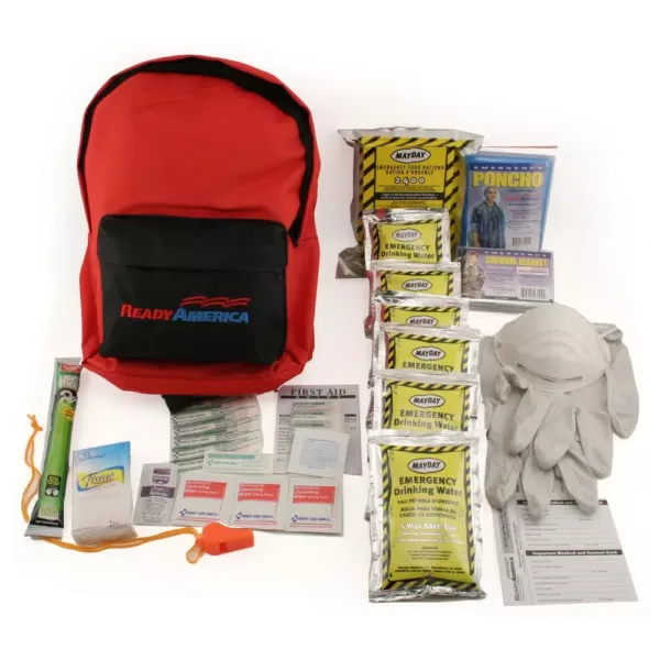 Ready America 1-Person 3-Day Emergency Kit with Backpack