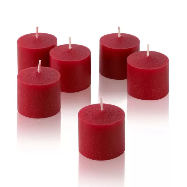 Light In The Dark 10 Hour Red Apple Cinnamon Scented Votive Candle (Set of 36)